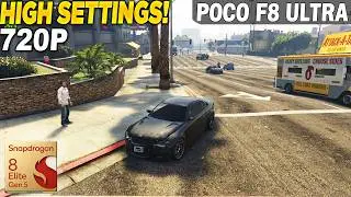 GTA 5 Enhanced Snapdragon 8 Elite Gen 5 Winlator - Poco F8 Ultra