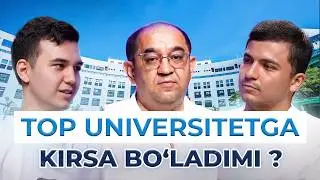 Top 20 universitetga kirsa bo'ladimi?