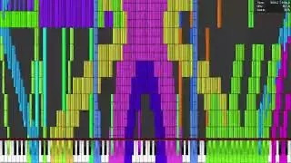[Black MIDI] Broken World 44.44 Million | i5-8365U ThinkPad Run