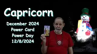 Capricorn December 2024  Horoscope Power Tarot Card & Power Day