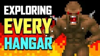 Exploring Doom's Hangar Level on Many Consoles