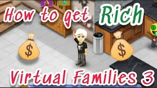 How to Make MONEY (COINS) in Virtual Families 3 | Episode 18