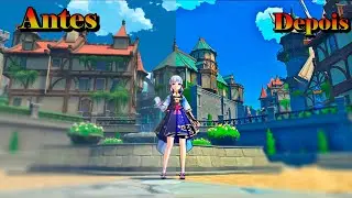 Como colocar filtros no Genshin Impact q(≧▽≦q)