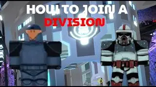 How to join a DIVISION | Star Wars Coruscant Roleplay