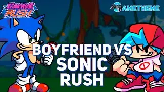 FNF Boyfriend VS Sonic Rush (FNF Mod) | FNF VS Soniс