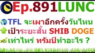 [Ep.891] TFL จะเผา #LUNC #USTC อีกครั้งเมื่อไหร่ วันนี้ มาดูเป้าหมายระยะสั้น #SHIB #DOGE