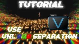 Tutorial AMV use effect【uni. RGB separation】Sony Vegas