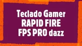 Teclado Gamer RAPID FIRE FPS PRO (original)