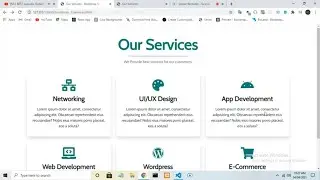 How To Create Responsive Our Services Section | HTML, CSS and Bootstrap 5 | Swapnil Codes