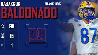 NEW YORK GIANTS: Habakkuk Baldonado ᴴᴰ