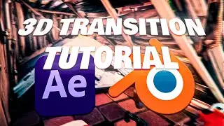 How to make this INSANE 3D TRANSITION in Blender (3D models included) | How to edit like Lil Vlad