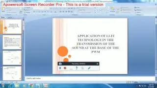 IEEE 2016-2017 EMBEDDED APPLICATION OF LI FI TECHNOLOGY IN THE TRANSMISSION OF THE SOUND