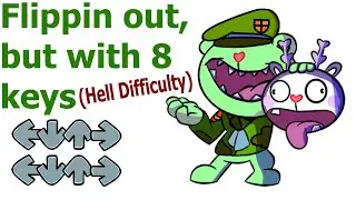 Flippin out, but with 8 keys (Hell Difficulty)
