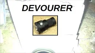 Haikelite Devourer Light, 9000 Lumen Handheld Sun