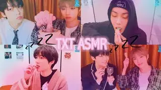 ⭐️TXT ASMR [수빈&범규] but just the good parts NO TALKING [volume leveled]