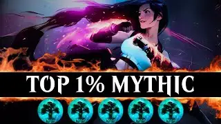 Top 1% Mythic with Mono Green Landfall