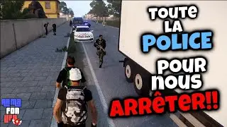 TOUTE LA POLICE pour nous arrêter!!