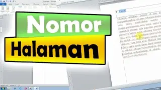 cara membuat nomor halaman pada microsoft word