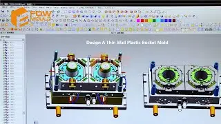 3 Steps to Make Thin Wall Plastic Bucket： Drawing, Mould and Production