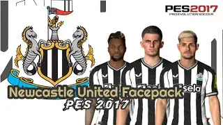 NEWCASTLE UNITED FACEPACK | PES 2017
