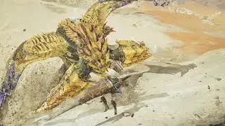 Monster Hunter Wilds - Rey Dau vs Lance Montage