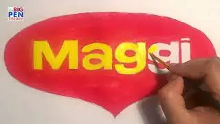 Drawing Maggi Logo - Daily Challenge #10