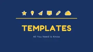 PowerPoint Presentation Skills Full Course: (4) Templates #powerpointpresentation