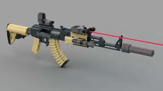 Custom LEGO Gun MOC: PBS-1 Suppressor