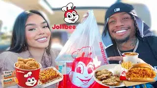 We Tried EVERYTHING at Jollibee! MUKBANG
