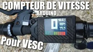 Compteur de vitesse Arduino pour Vesc [DAVEga] - de 10€ !