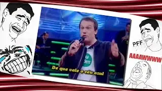 Emilio Surita cantando no Silvio Santos