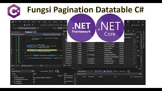 Cara Mudah Paging Datatable C#