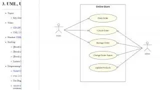 3.1 UML, the Unified Modeling Language