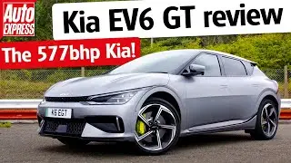 NEW Kia EV6 GT: drift mode, acceleration and handling test