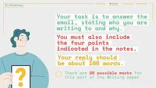 B1 Preliminary / Writing - Part 1
