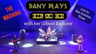 THE WARNING - KOOL AID KIDS - San Antonio, TX - 5/11/23 #livemusic #gibson #explorer #fyp #martintw
