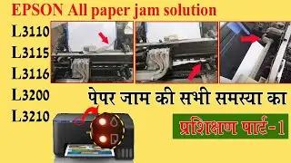 Epson all printer paper jam solution