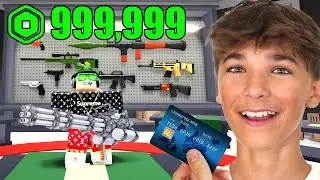 Spending $999,999 On All The Guns In Roblox Rivals and Revealing My Best Secret Loadout
