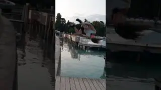 Will I fall into the water? 💦🤔