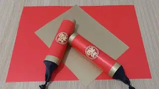 Diy oramen Imlek 2024|| diy hiasan dekorasi untuk imlek 2024 || diy party popper birthday party