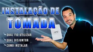 Como instalar uma tomada de maneira facil e rapida