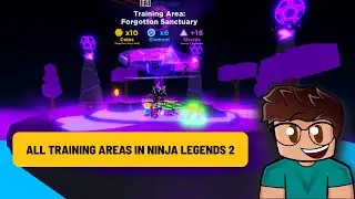 WHERE TO FIND ALL TRAINING AREAS IN NINJA LEGENDS 2