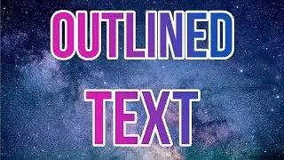 How to Outline Text in GIMP 2.8 + How to Add a Gradient to Text in GIMP