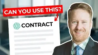 Draft Contracts with ChatGPT? Lawyer Answers