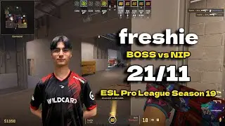 CS2 POV BOSS freshie (21/11) vs NIP (Vertigo) @ ESL Pro League Season 19