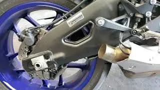 how to remove the exhaust on 2021 yamaha r1 to make it more loud (slip on removal)
