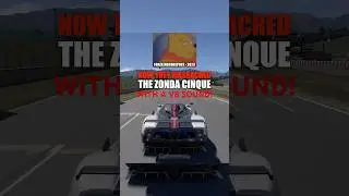 Forza killed the Pagani Zonda Cinque in #ForzaMotorsport2023