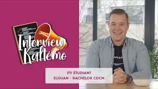 Interview étudiant : Elouan - Bachelor Chargé.e de Développement Commercial et Marketing