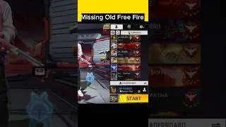 Free Fire 🥺 All the Players Left 😭 Old Free Fire memories #freefire #shorts #sad