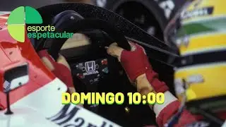 Chamada Esporte Espetacular • Grande Prêmio do Brasil 1991